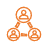 Cycle with people with solid fill